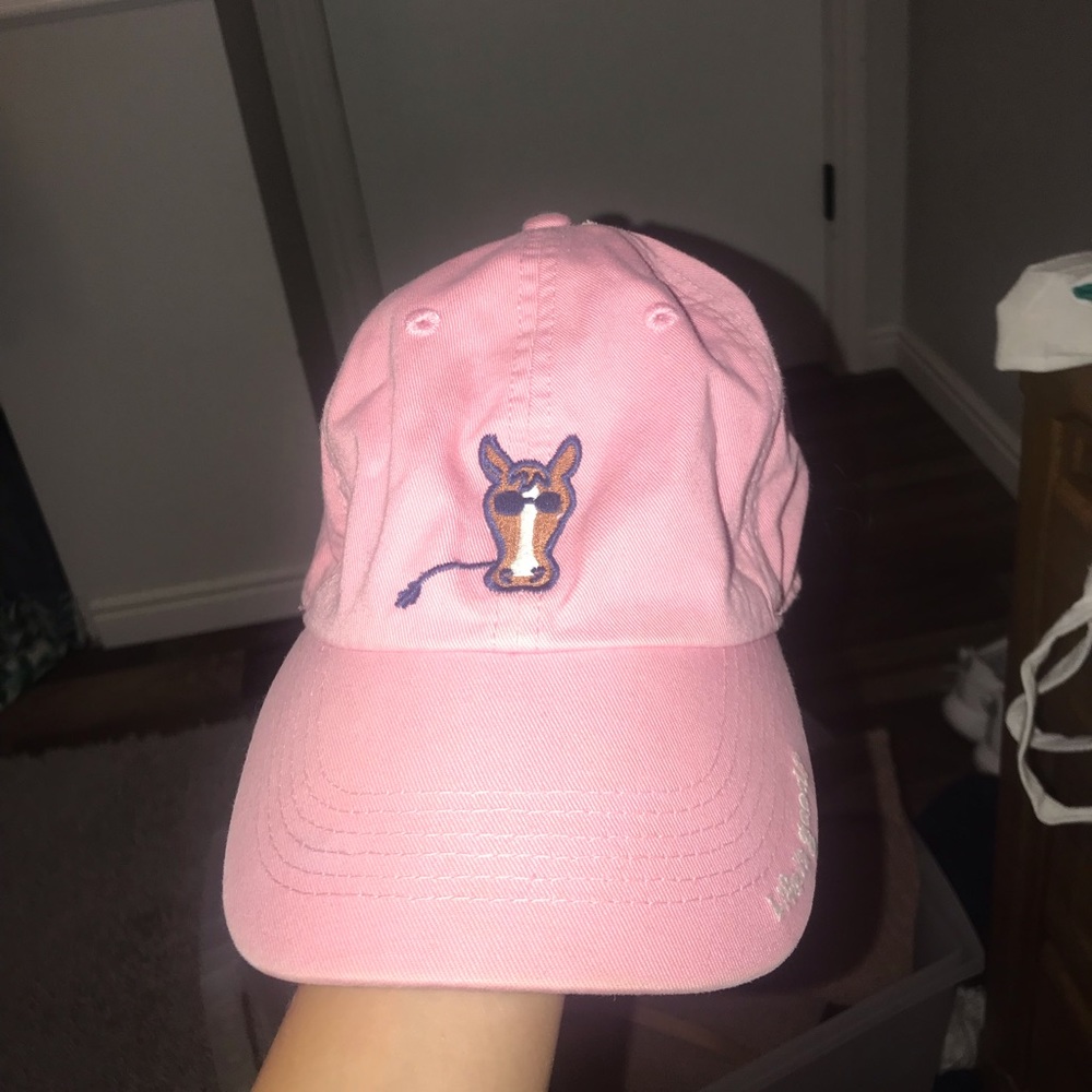 Pink hat